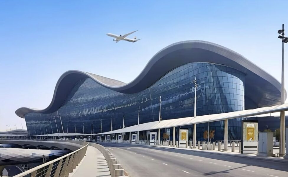 ザイード国際空港(旧アブダビ空港)の外観