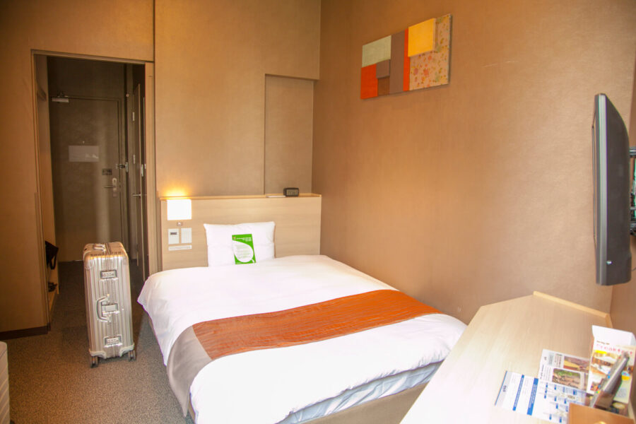 KSPO参戦時のおすすめホテルドーミーインソウルカンナムの客室(女性一人でも安心)