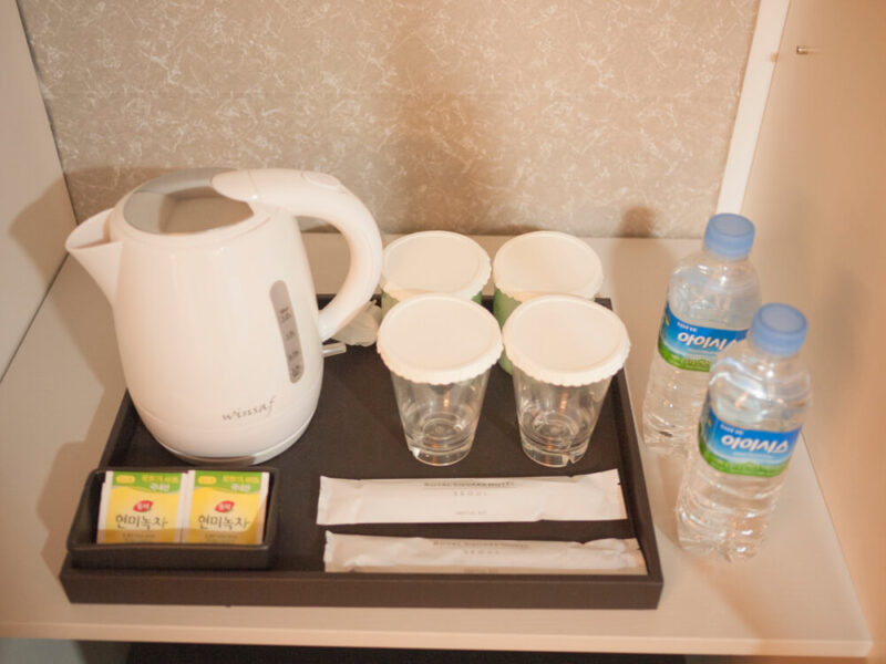 ロイヤルスクエアの無料ミネラルウォーター