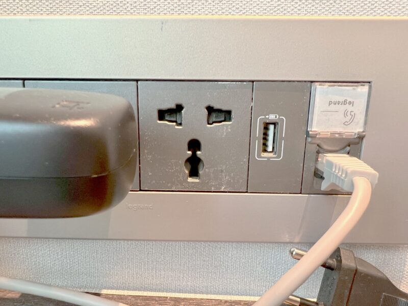 ユニオンホテルのコンセント(ソウル格安ホテル)