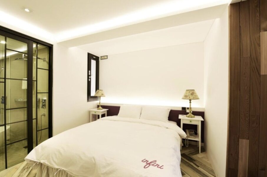 KSPO周辺ホテルインフィニ客室風景