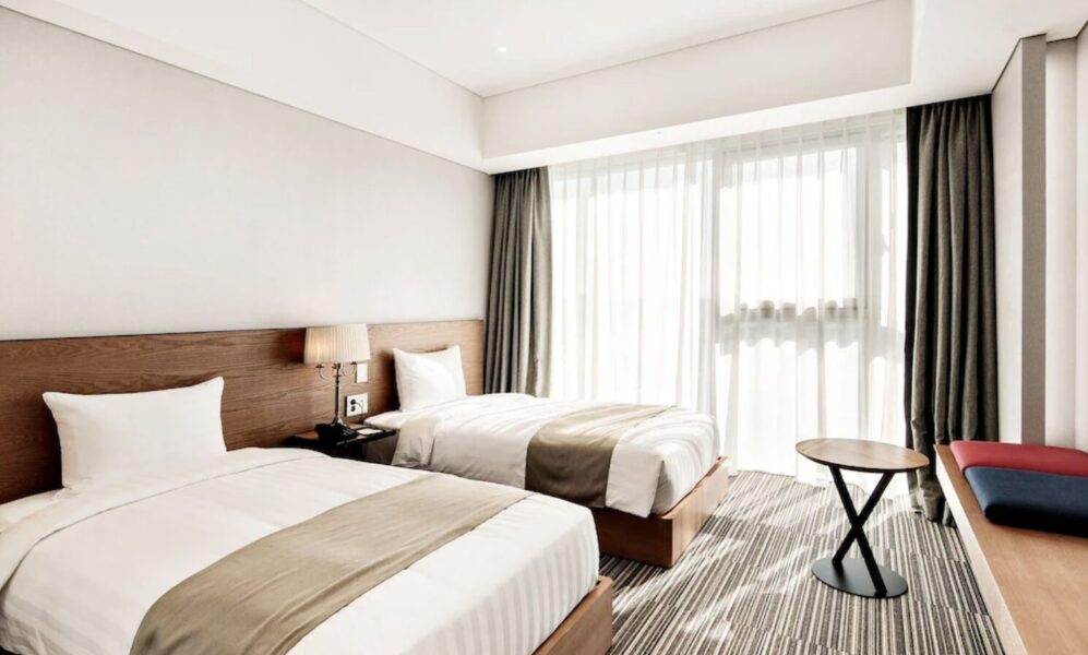 インスパイア・アリーナライブの際におすすめのコスパホテル、ゴールデンチューリップ仁川エアポートの客室