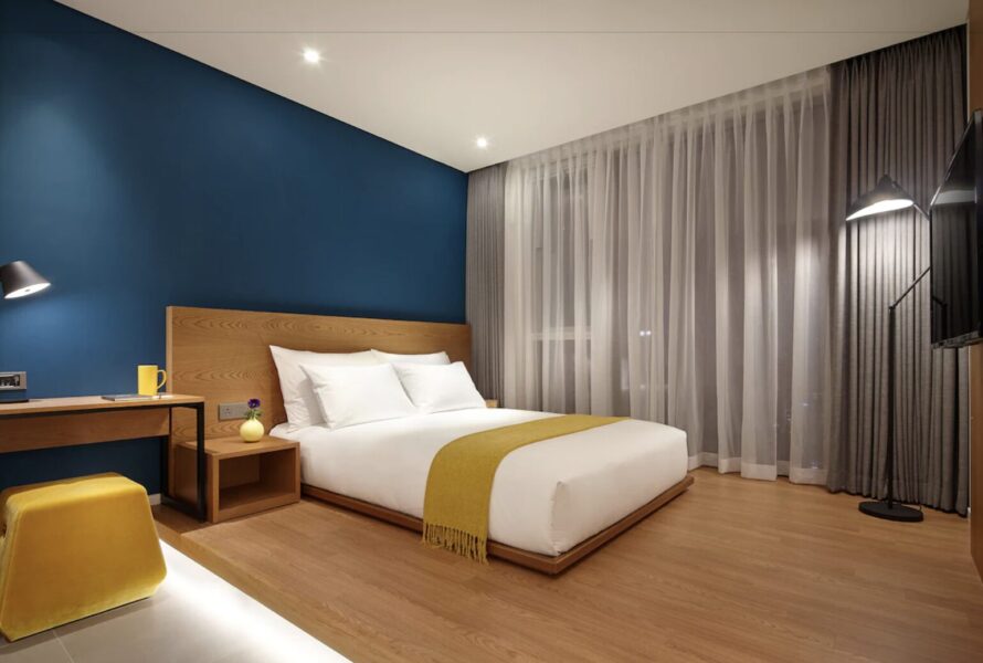 梨花女子大学大講堂ファンミに便利なホテル、L7弘大 by ロッテのツインルーム