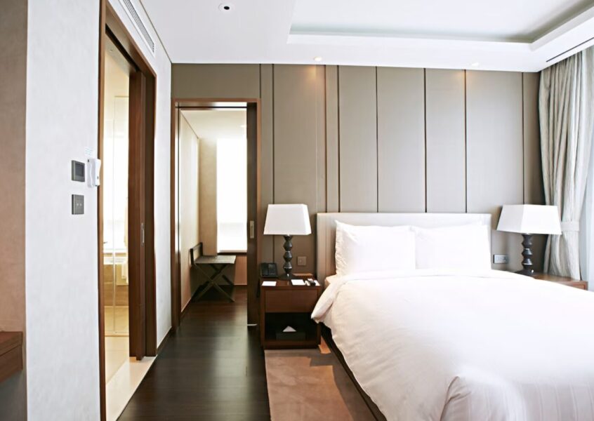 梨花女子大学大講堂ファンミに便利なロッテシティホテル明洞の客室