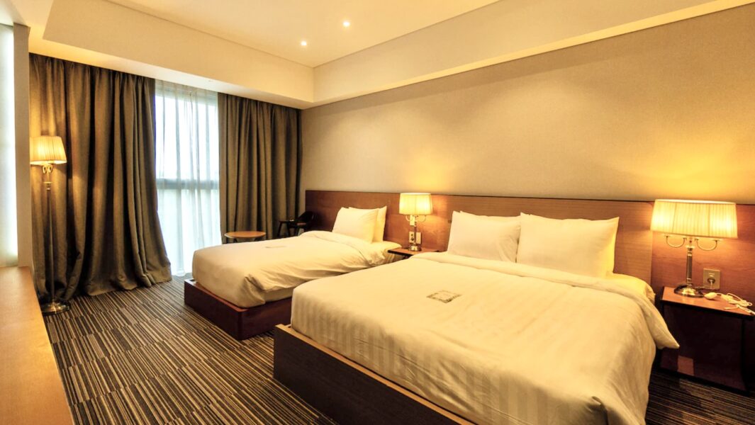 仁川アシアード参戦に便利なインチョン エアポート グローバル ホテル&スイーツの客室