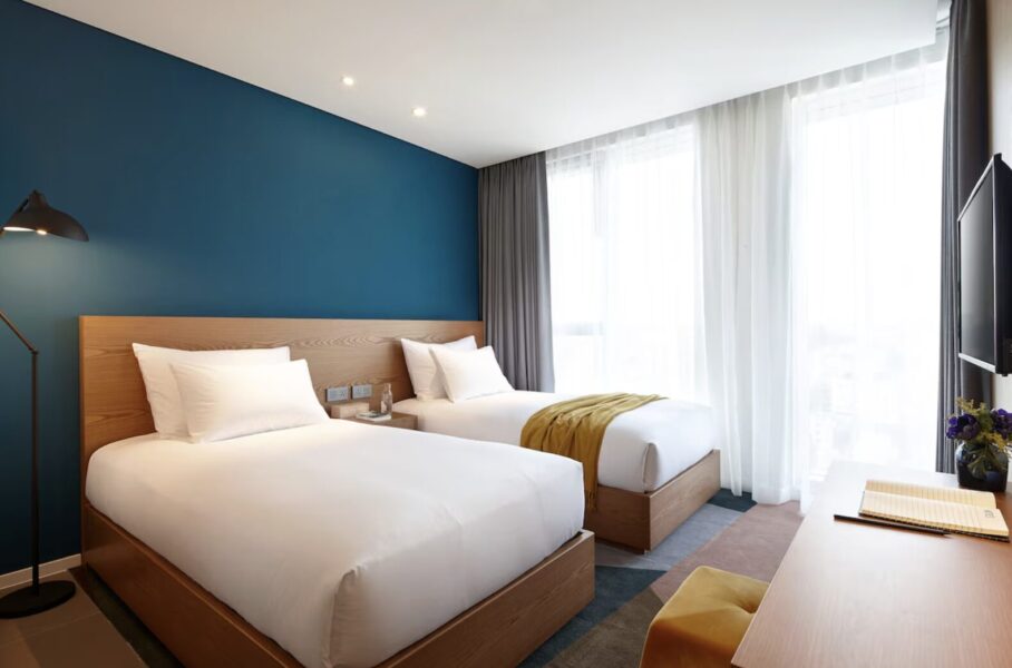 KBSアリーナファンミに便利なホテル、L7弘大 by ロッテのツインルーム