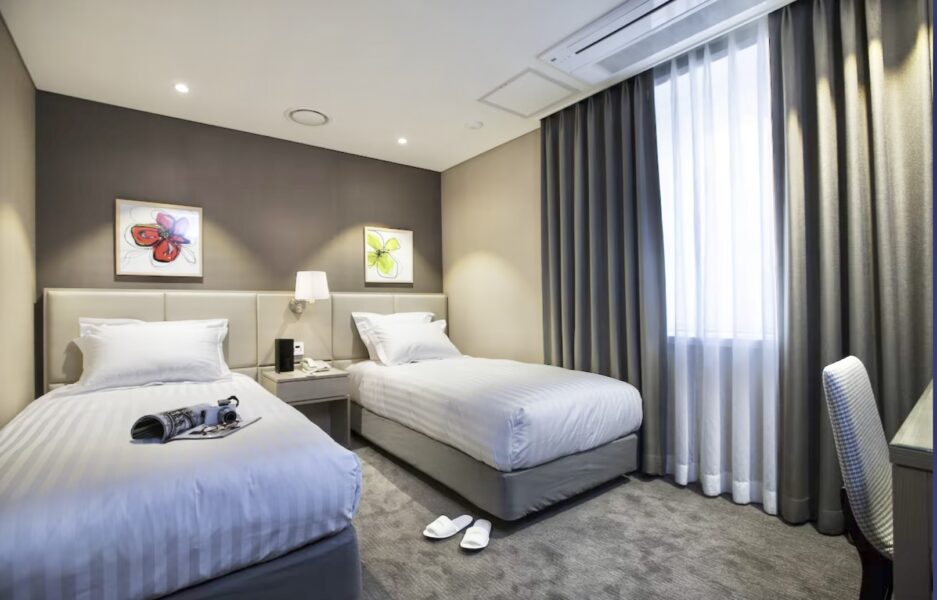 KINTEXコンサート参戦に便利なザグランドホテル明洞のツインルーム