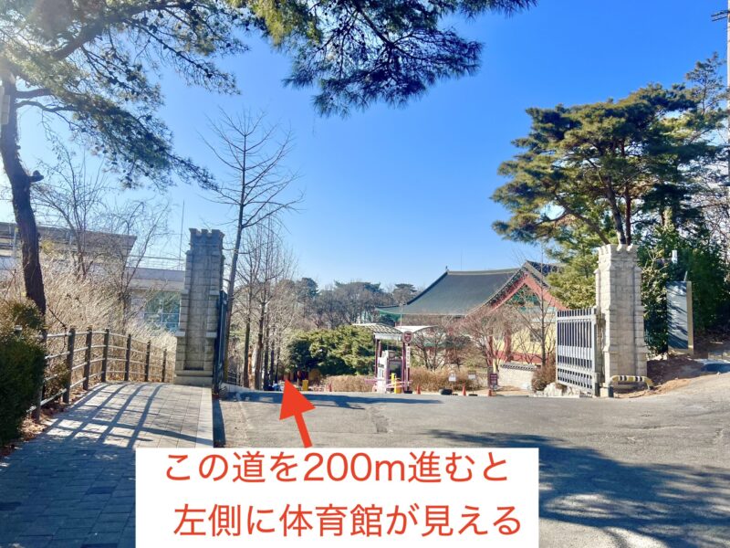 高麗大学ファジョン体育館までの行き方