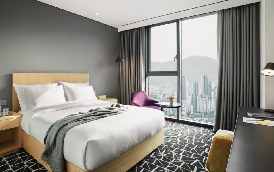 L7ホテル江南byロッテの客室。KSPOライブ時のおすすめホテル