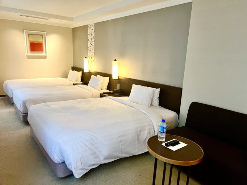 初ソウルでKSPOコンサート参戦の人におすすめのロイヤルホテルソウルのトリプルルーム
