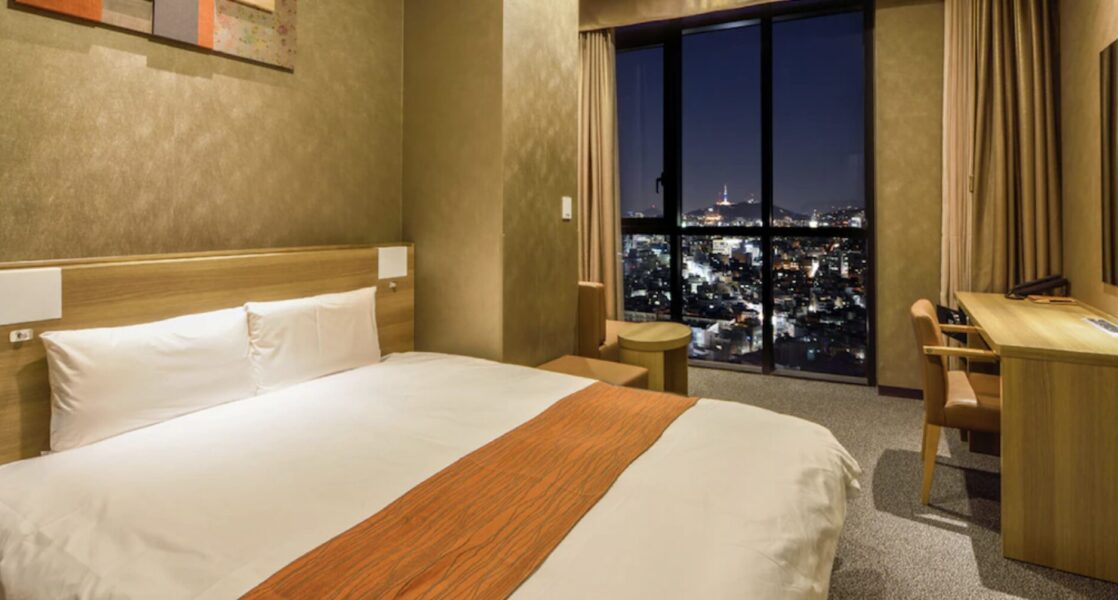 初ソウル旅行の人におすすめのホテル、ドーミーインソウル江南の客室写真
