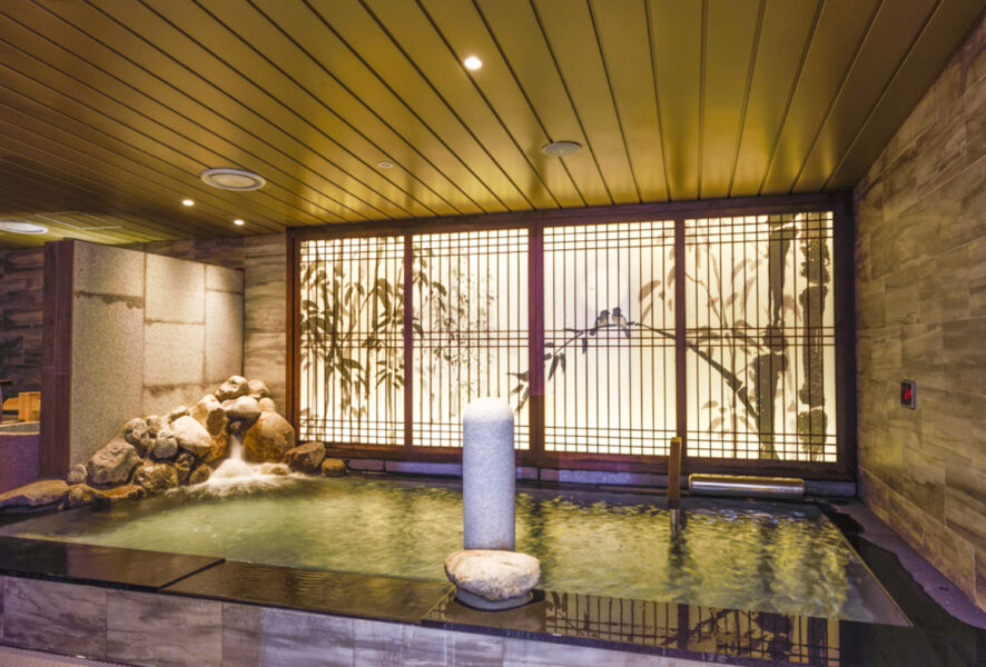 初ソウル旅行の人におすすめのホテル、ドーミーインソウル江南の温泉施設