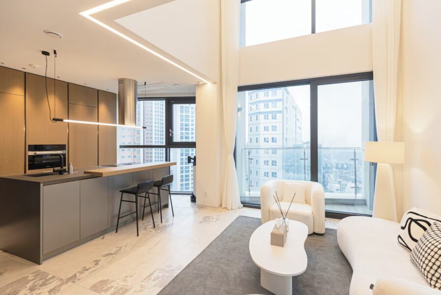 KSPOライブ時におすすめの高級ホテル、カエルムブラック江南アパートの部屋画像