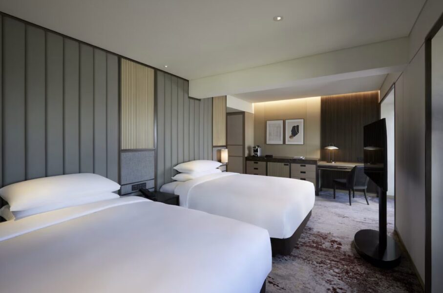 KSPOライブ時におすすめの高級ホテル、インターコンチネンタルソウルパルナスのツイン