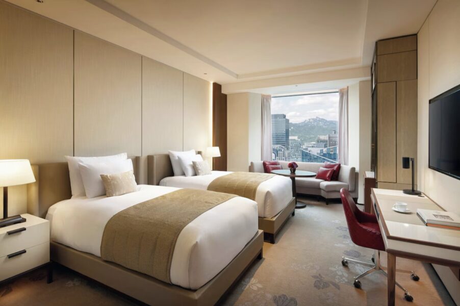 高尺スカイドームコンサート参戦時に最適な高級ホテル、ロッテホテルソウルの客室