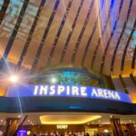 インスパイアアリーナ入口の様子