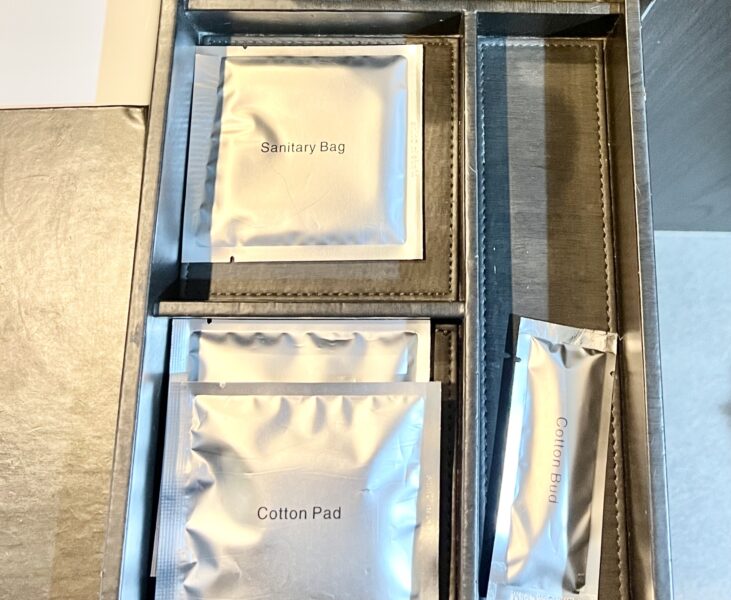 高陽スタジアムライブ参戦時のおすすめホテル、ナインツリーBYバルナス仁寺洞のアメニティー