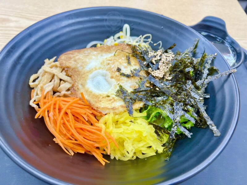 永登浦で食べたビビンバの写真